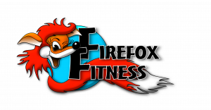Firefox Fitness -yrityksen tunnuksessa on punainen kettu. 